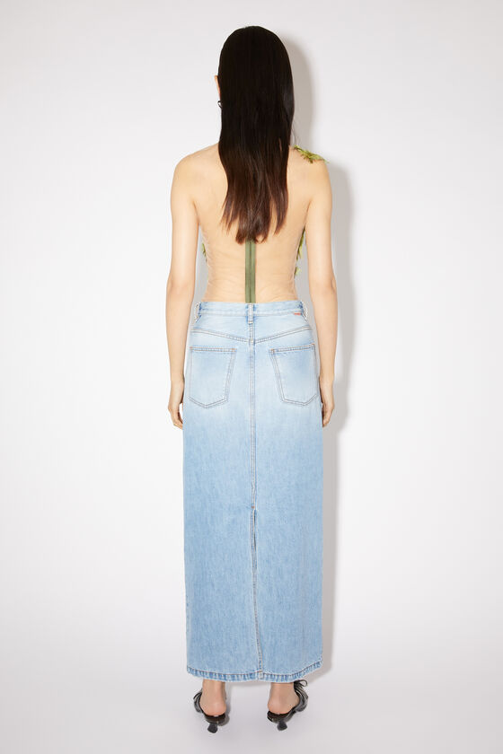 (image for) Environmentally Friendly Mid-length denim skirt